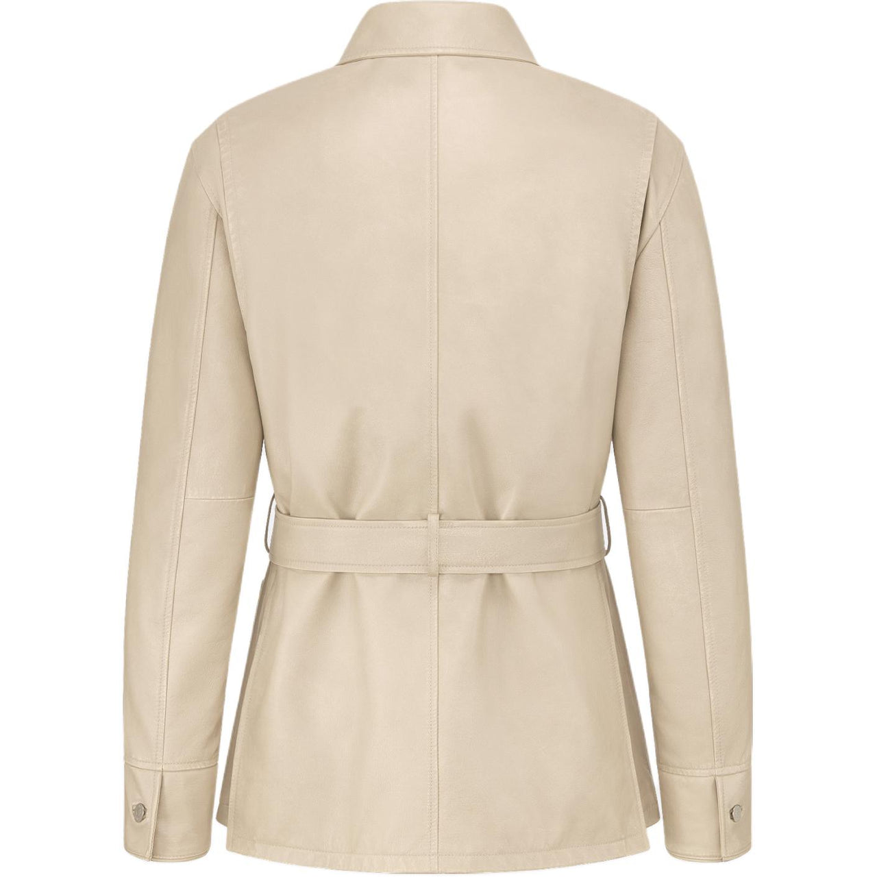 DIOR FW24 Leather Jacket Men's Beige
