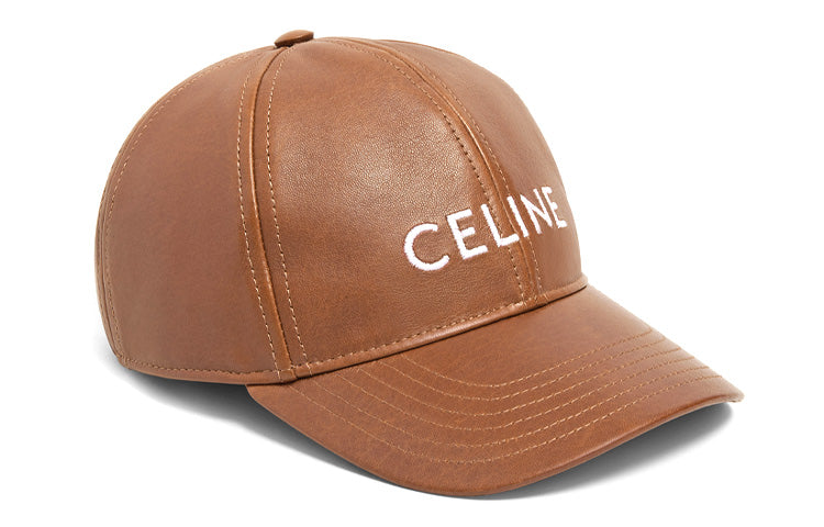 CELINE Baseball Caps Unisex Tawny