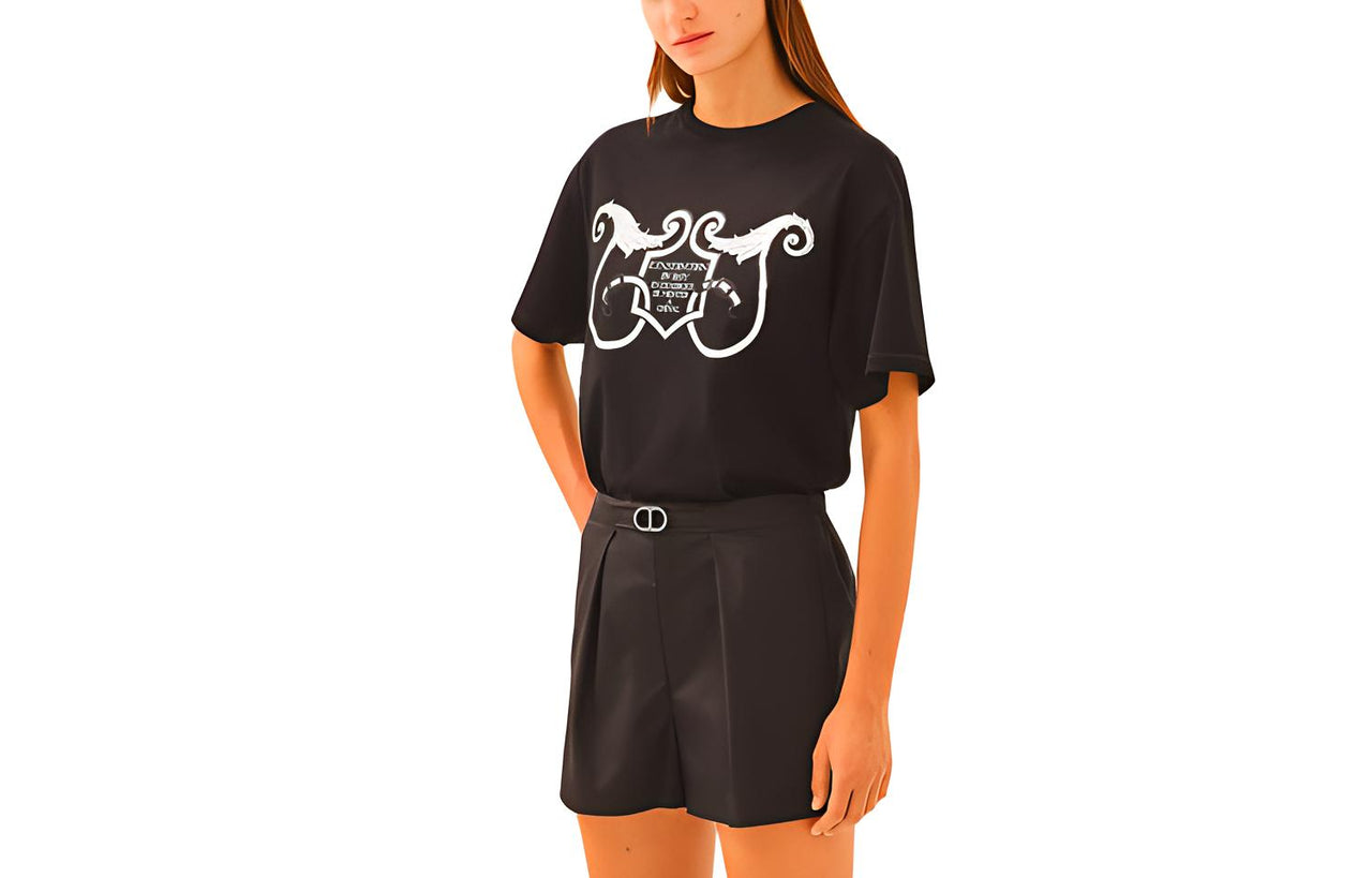 HERMES T-Shirts Women's Black