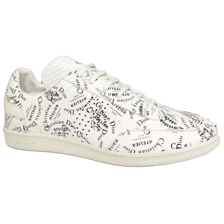 DIOR Low-Top Casual Shoes Men's White