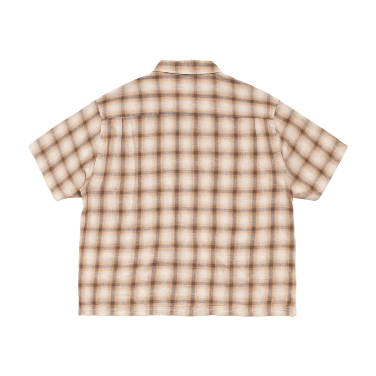 Stussy Liam SS Plaid Shirt 'Brown' 1110385-BROW