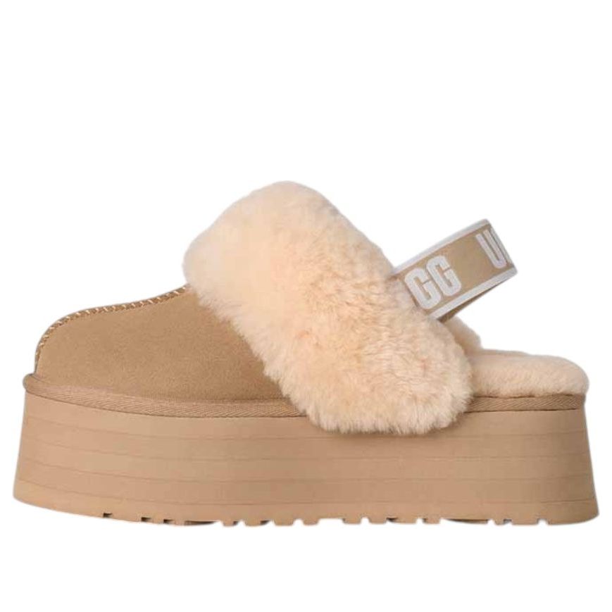 (WMNS) UGG Funkette Slipper 'Mustard Seed' 1113474-MDSD