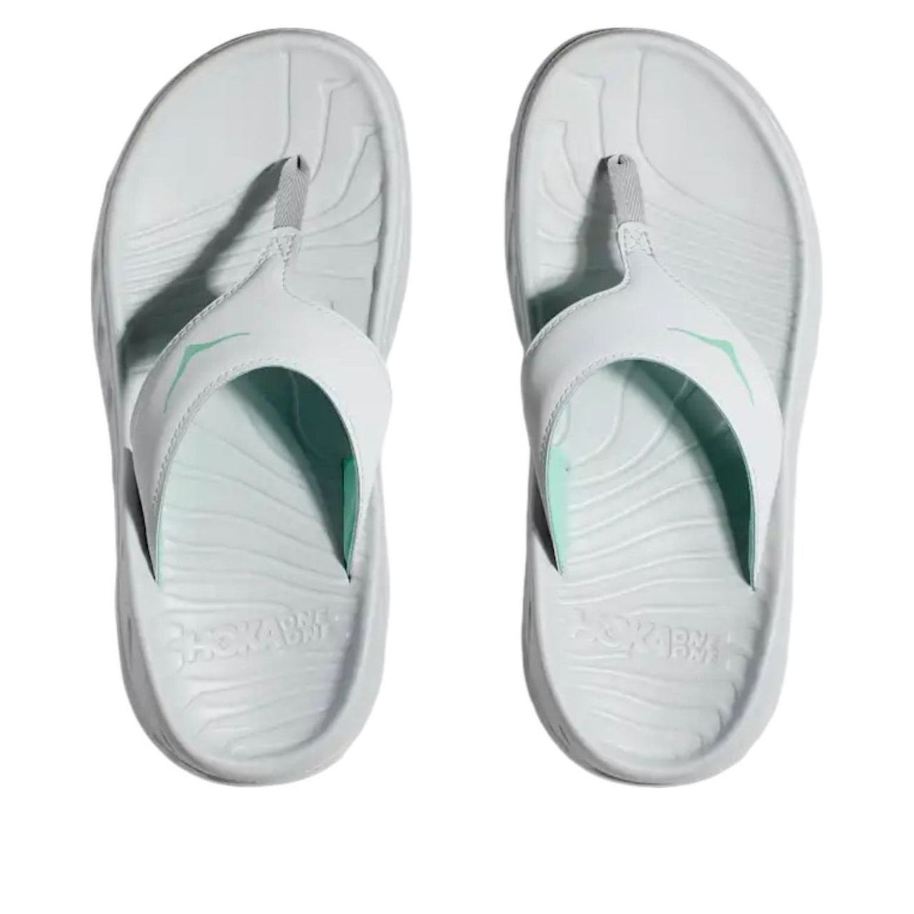 (WMNS) HOKA ONE ONE Ora Recovery Flip 'Cosmic Grey Seafoam' 1117910-CMCG