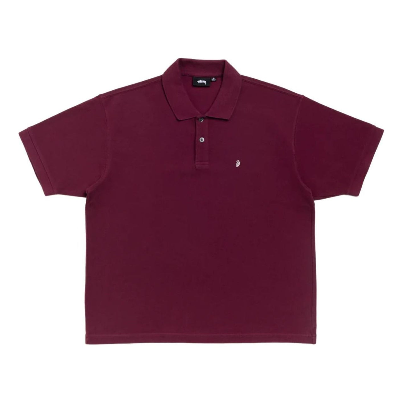 Stussy Classic Pique Polo 'Plum' 1140367-PLUM