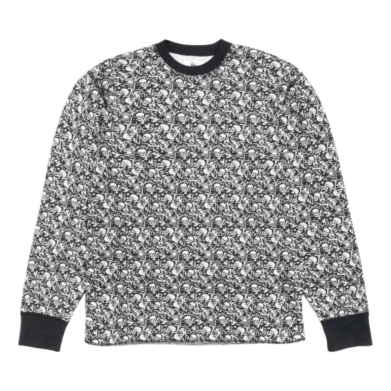 Stussy Pigment Dyed LS Thermal 'Bones' 1140396-BONE