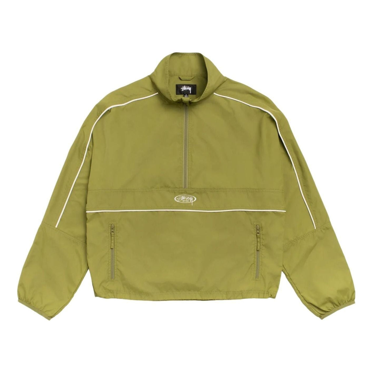 Stussy Lightweight Pullover Jacket 'Olive' 115905-OLIV