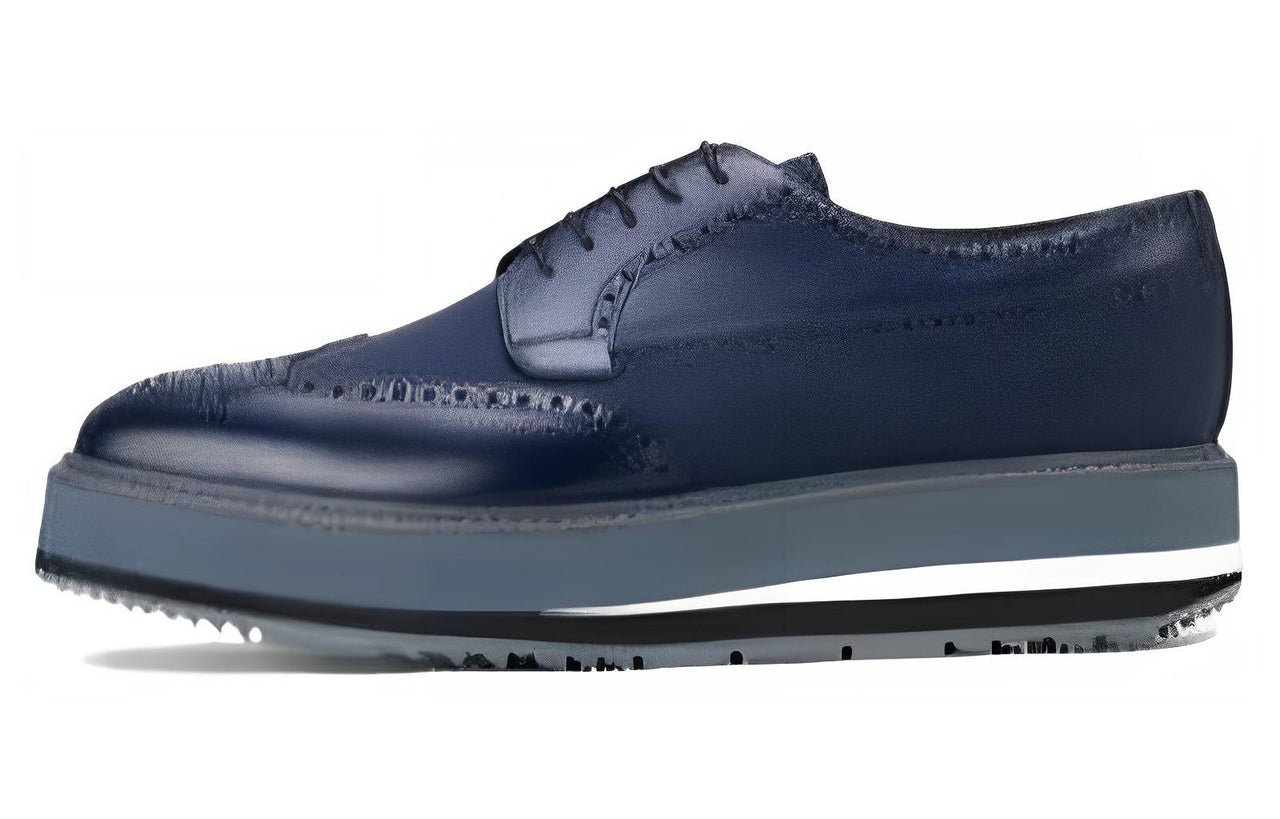 PRADA Casual Shoes Men's Sea Blue