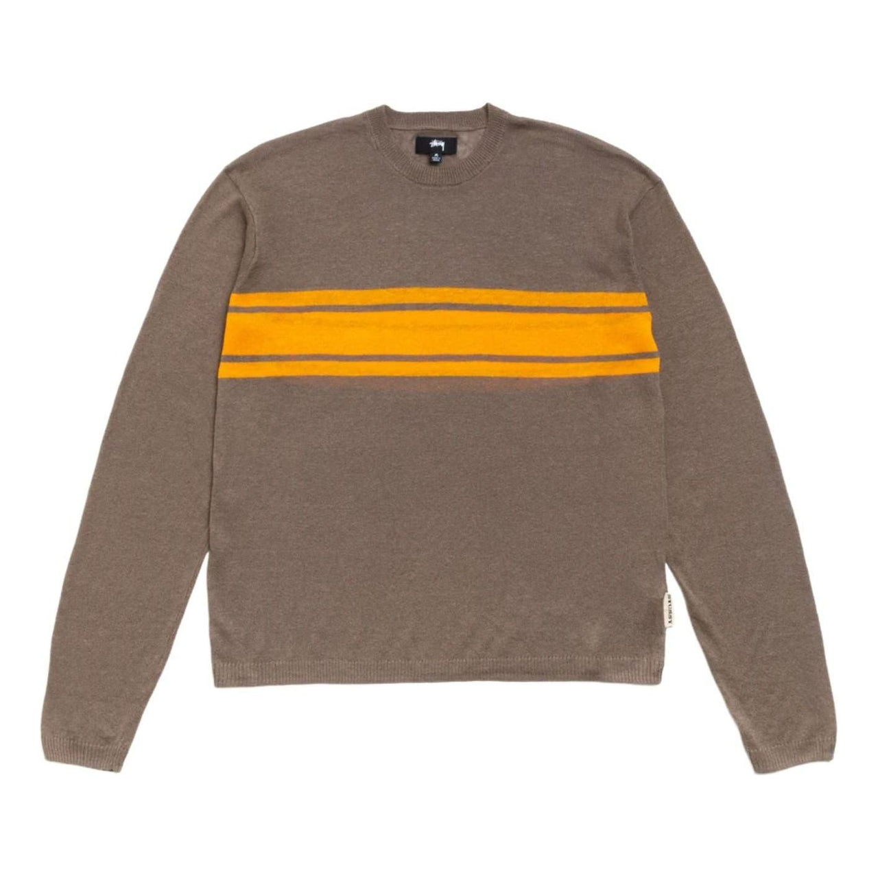 Stussy Lightweight Striped Sweater 'Brown' 117297-BROW