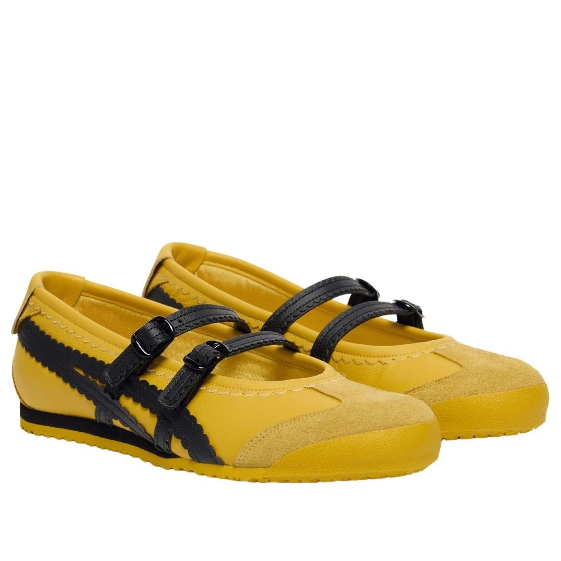 (WMNS) Onitsuka Tiger Mexico 66 TGRS 'Yellow Black' 1182A678-750