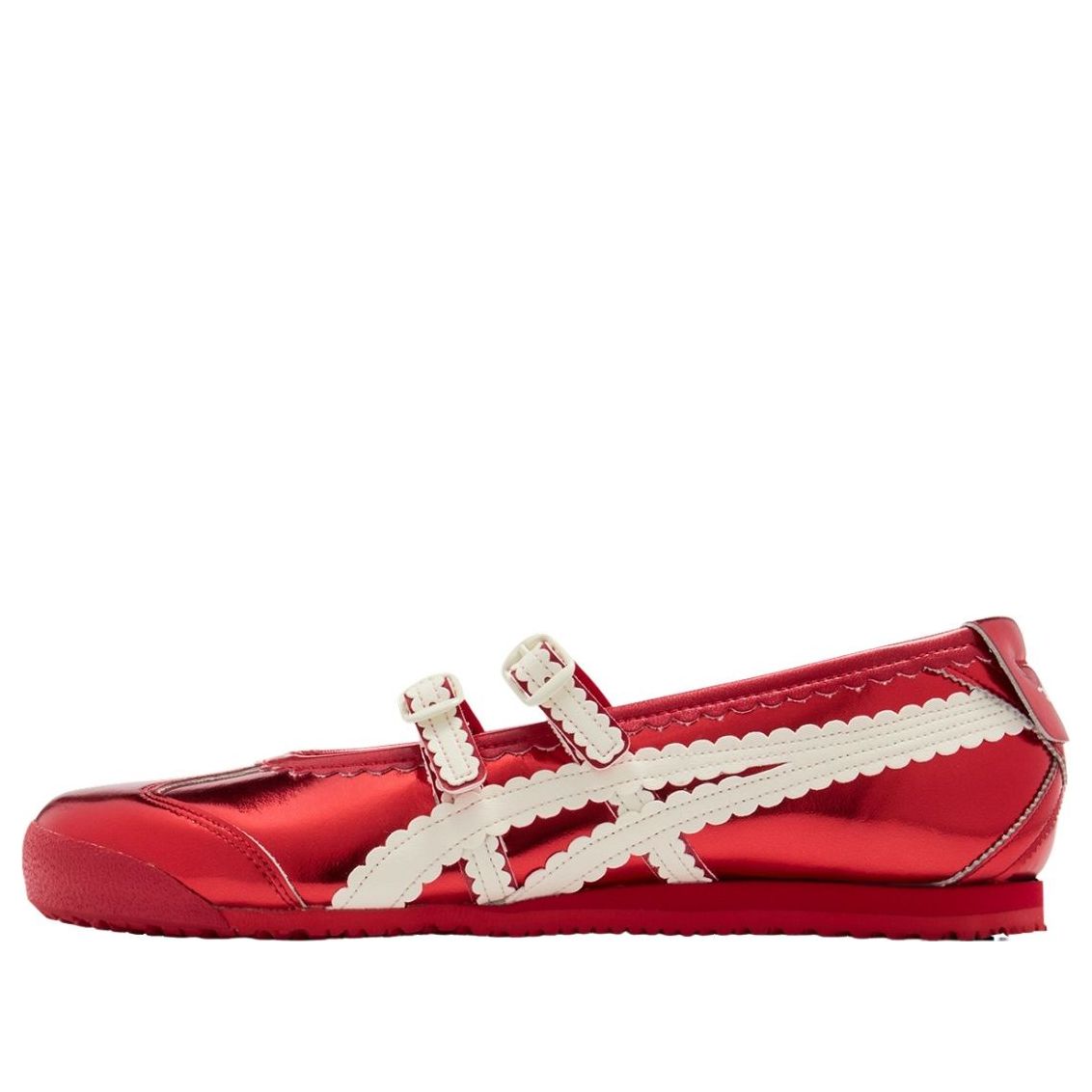 (WMNS) Onitsuka Tiger Mexico 66 TGRS 'Metallic Pack Classic Red Cream' 1182A708-700