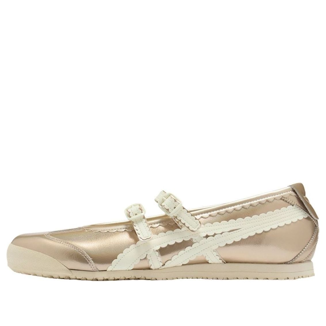 (WMNS) Onitsuka Tiger Mexico 66 TGRS 'Metallic Pack Champagne Cream' 1182A708-250