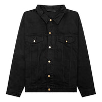 Fear of God Essentials FW23 Denim Jacket 'Jet Black' 202BT234270F