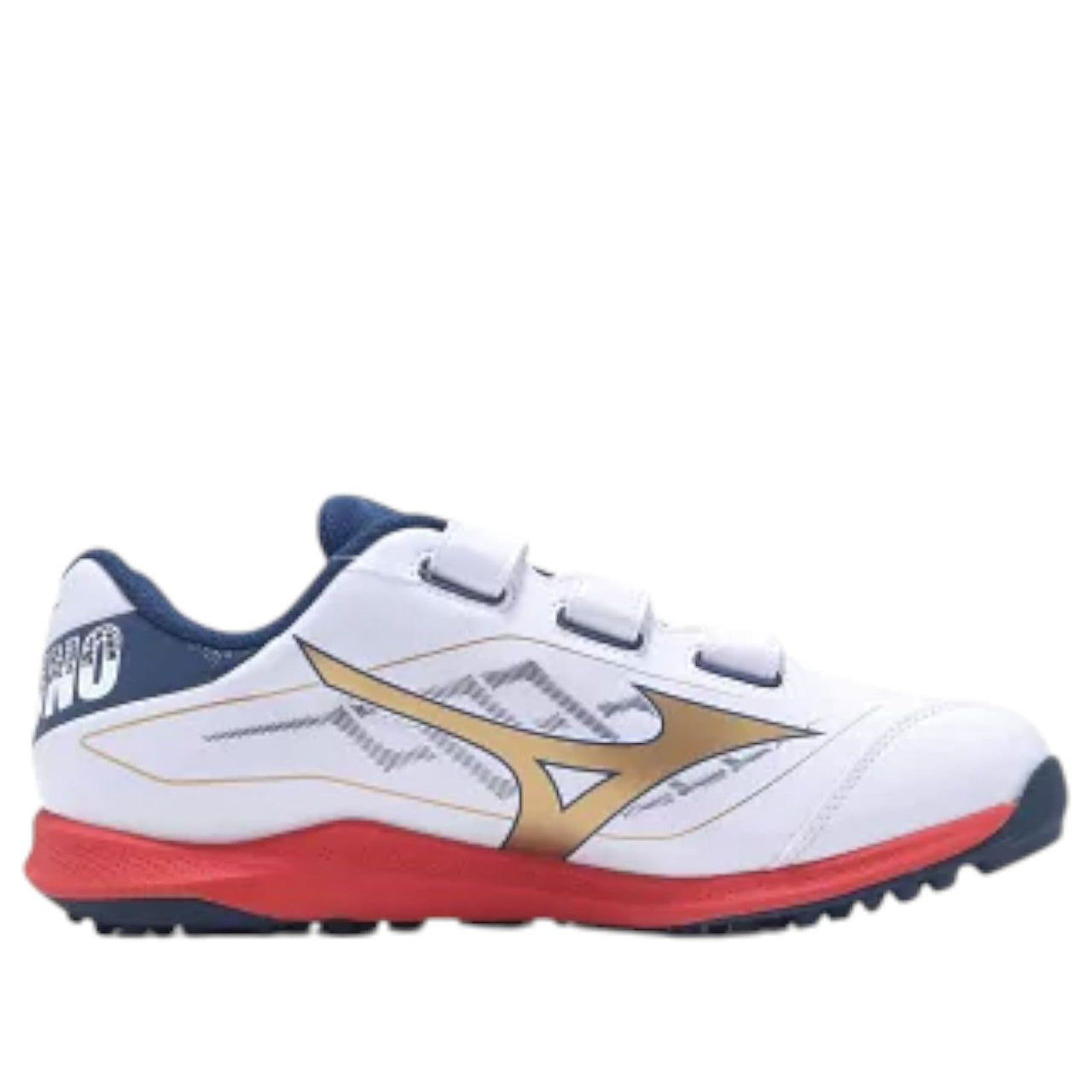 Mizuno CushionRevo DIA Trainer Wide 'White Blue Red' 11GT252542
