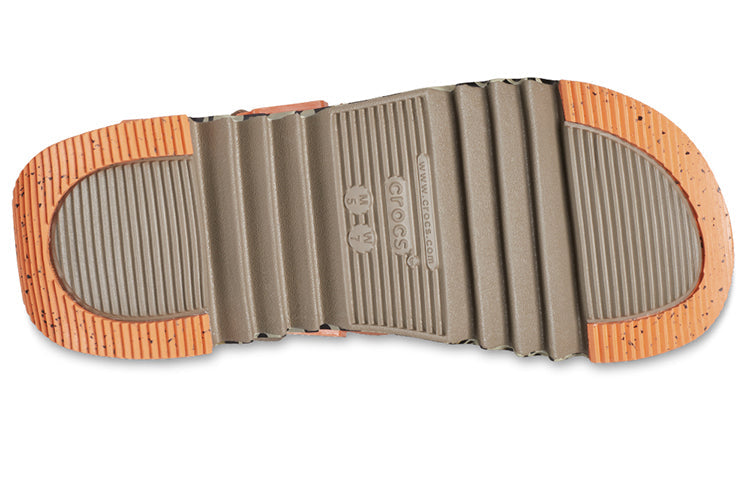 (WMNS) Crocs Hiker Xscape Animal Sandals 'Khaki Leopard' 208611-2BY