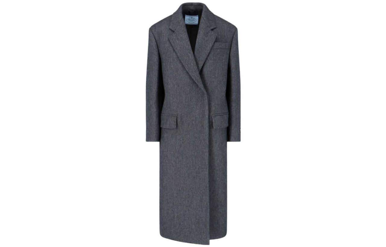 PRADA Coats Women's Gray