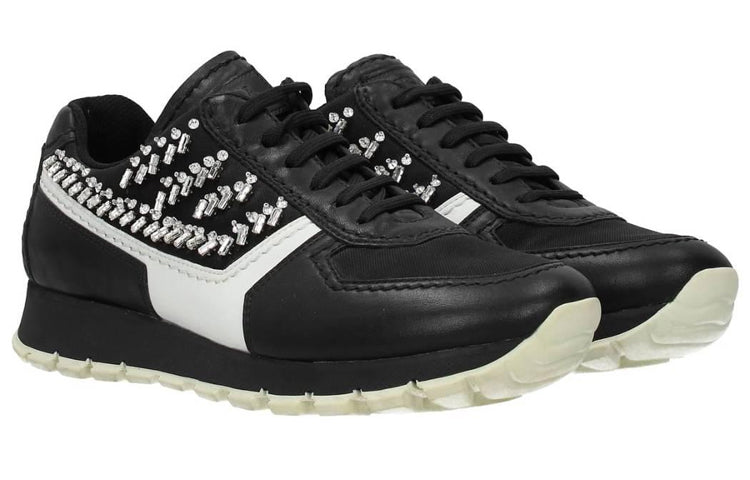 PRADA Casual Shoes Women's Black White