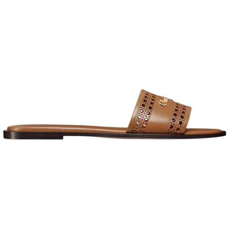 DIOR Slide Slippers Women's Brown
