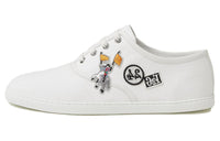 HERMES Innocent Low Top Skateboard Shoes Men's White