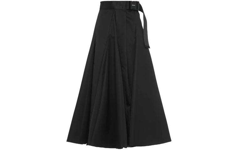 PRADA Casual Long Skirts Women's Black