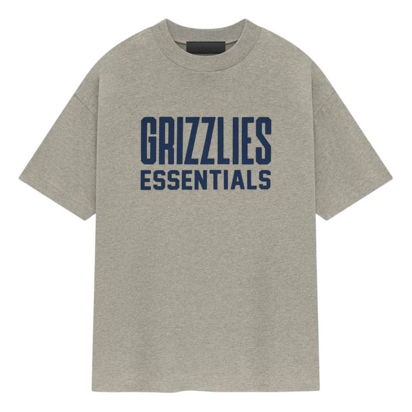 Fear of God Essentials x NBA Grizzlies T-shirt 'Warm Heather' 125AL244103F