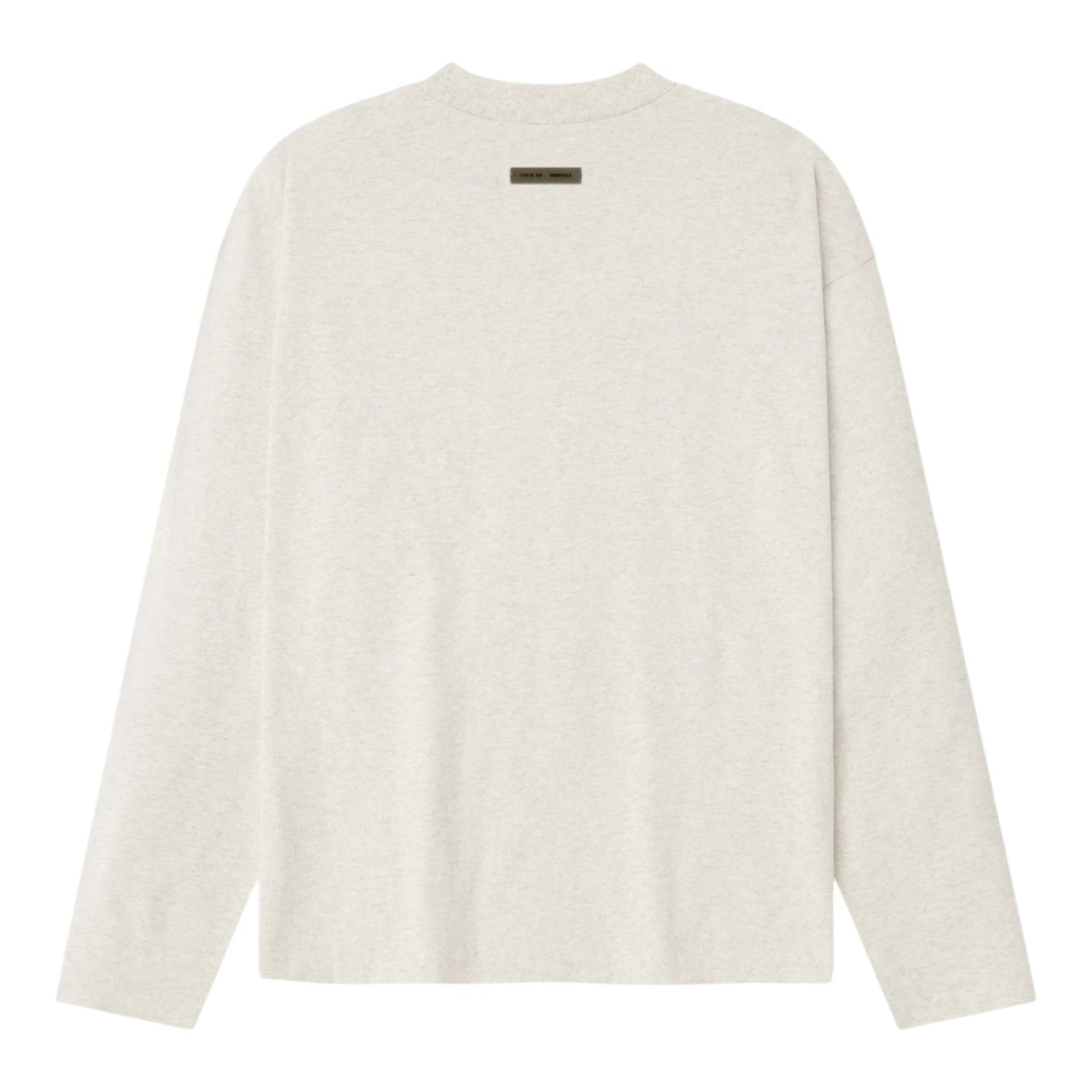 Fear of God Essentials Embroidered Classic Long Sleeve T-Shirt 'Oatmeal Heather' 125HO254202F