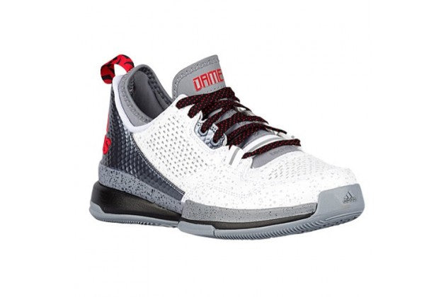 adidas D Lillard 1 Shoes 'White Grey Black' S85475