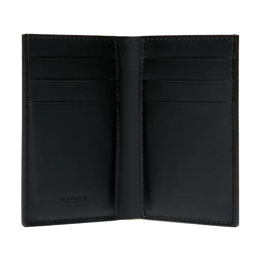 GOYARD Saint Pierre Canvas Card Holder Unisex Pitch Black