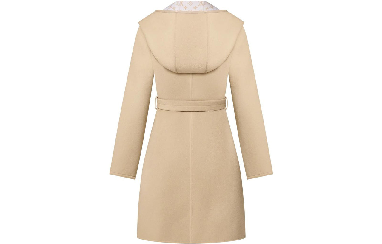 LOUIS VUITTON Coat Women's Beige