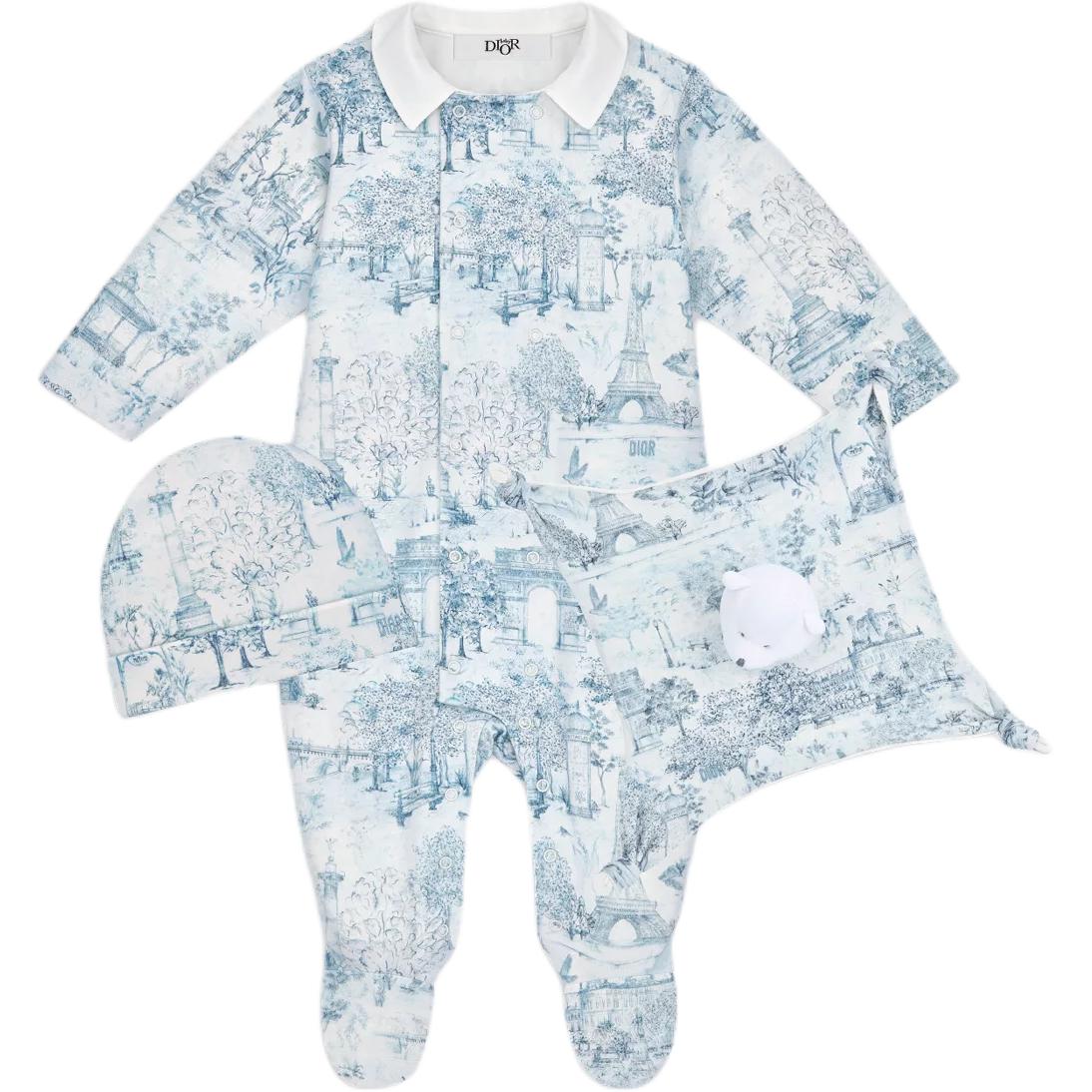 DIOR Casual Sportswear Blue Infant And Toddler