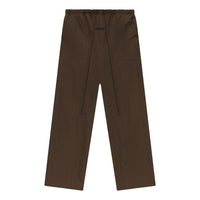 Fear of God Essentials SS25 Textured Nylon Utility Pants 'Brown' 130HO244805F