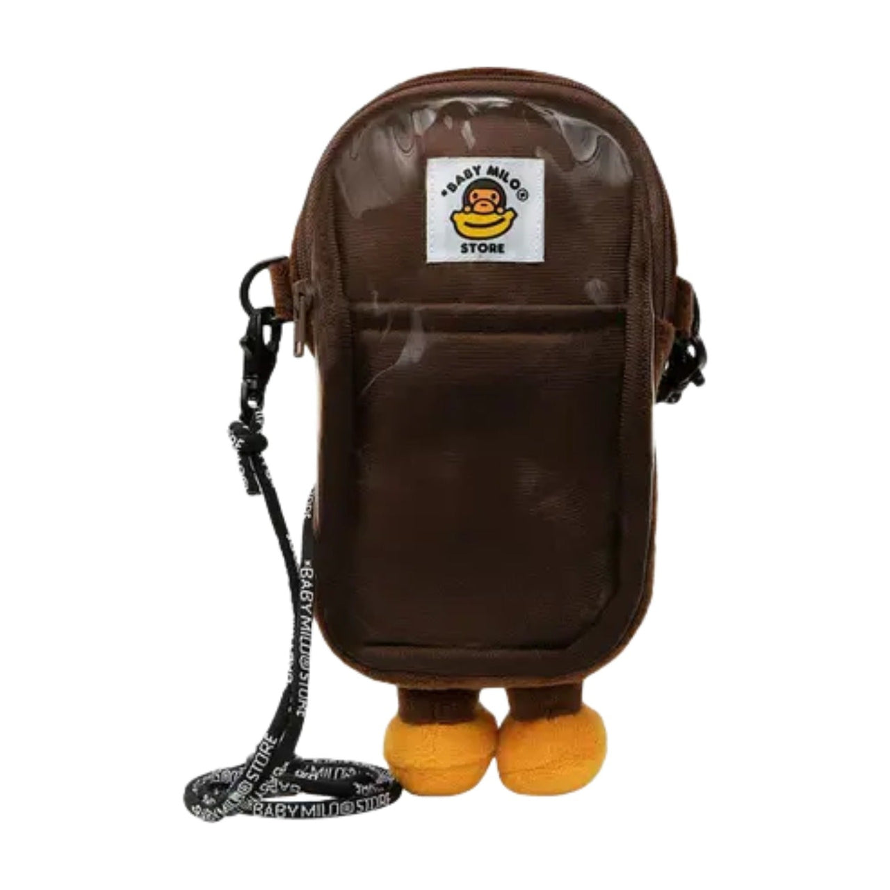 BAPE Baby Milo Donut Mobile Bag 'Brown' 0MXBGW4204XXK