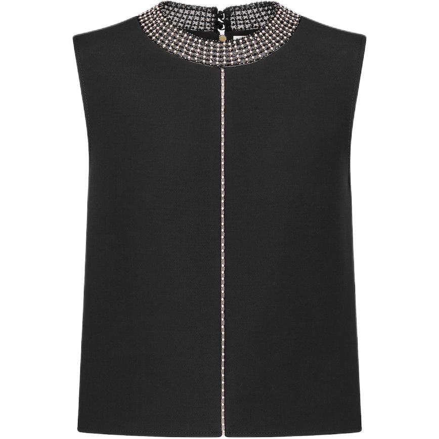 DIOR Tank Tops Women's Black
