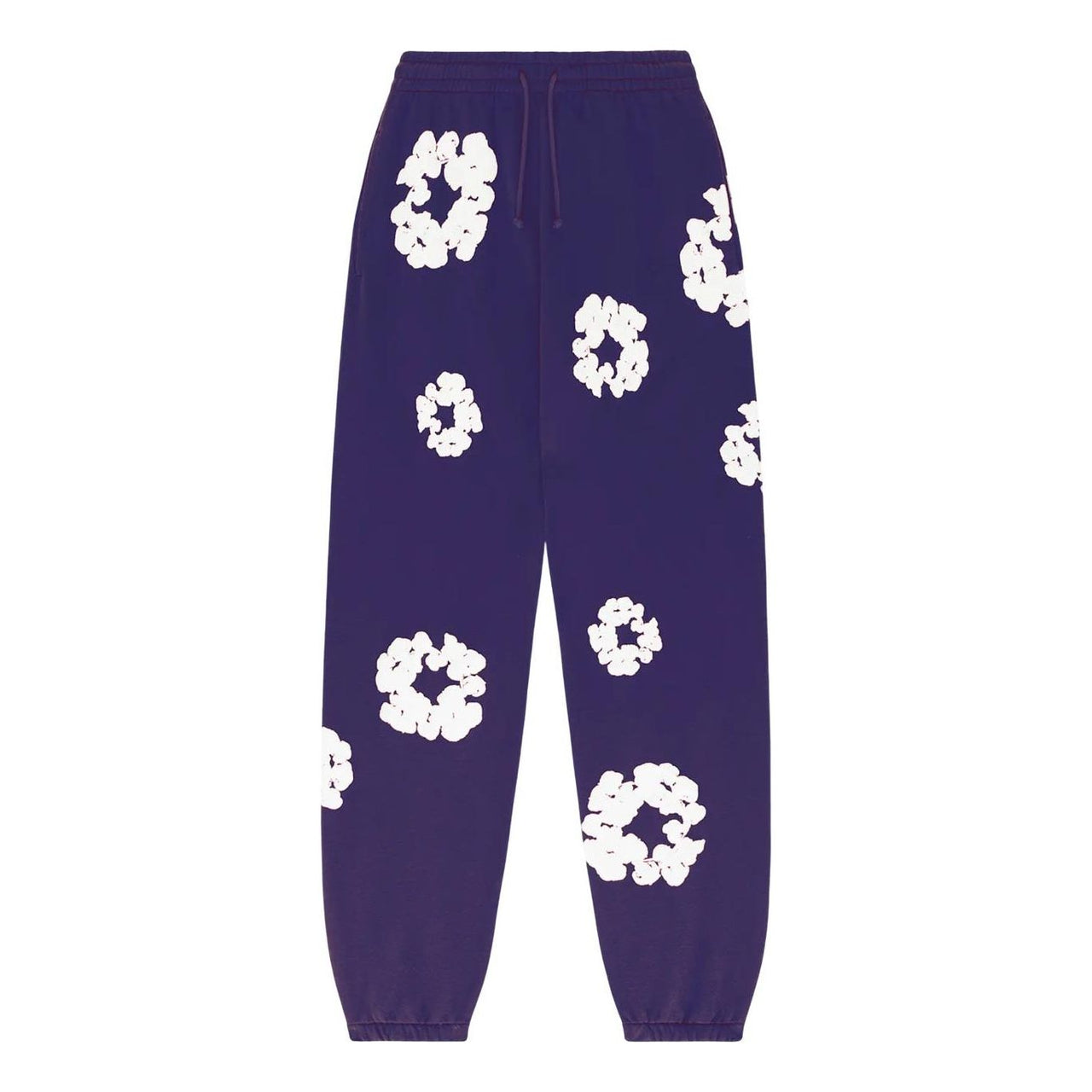 Denim Tears Cotton Wreath Sweatpants 'Purple White' 401-200-30