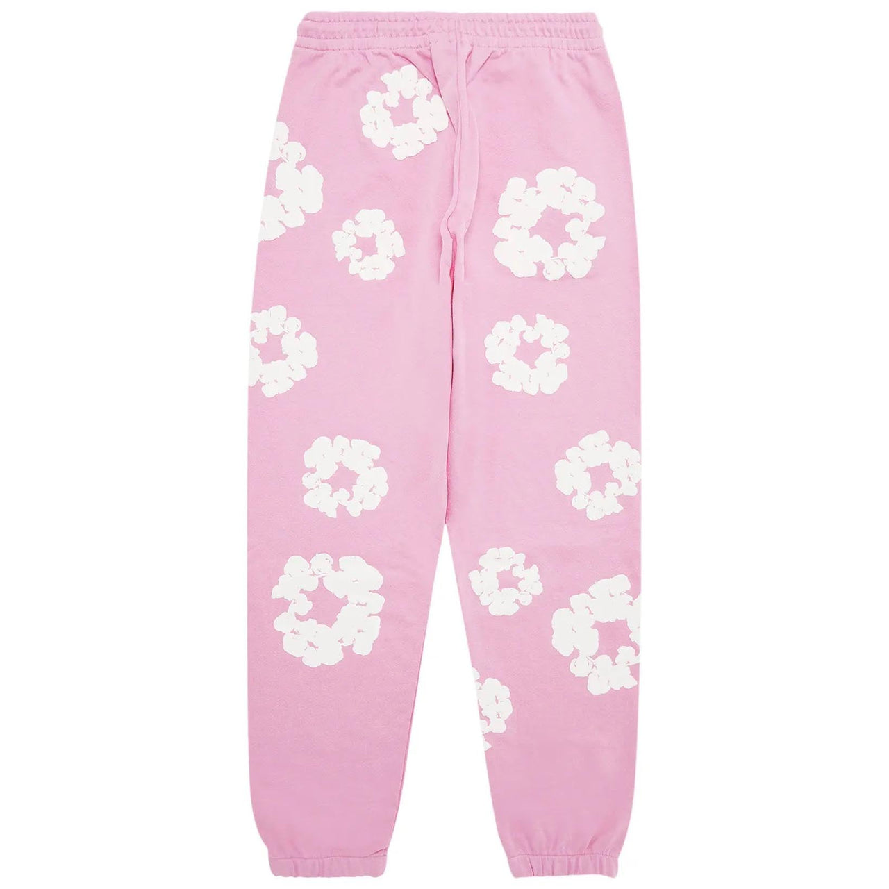 Denim Tears Cotton Wreath Logo Sweatpants 'Pink White' 401-100-30
