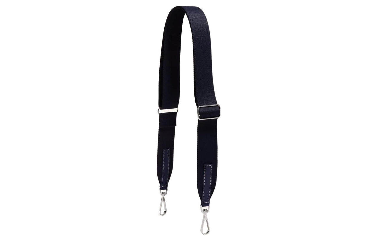 GOYARD Polyester-Cotton Blend With Clamecy Cow Leather Bag Straps Medium Size Unisex Marine Blue