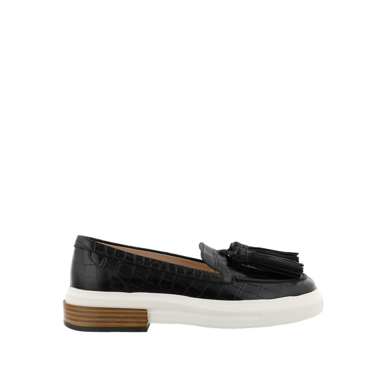 Tod's Crocodile-Embossed Loafers