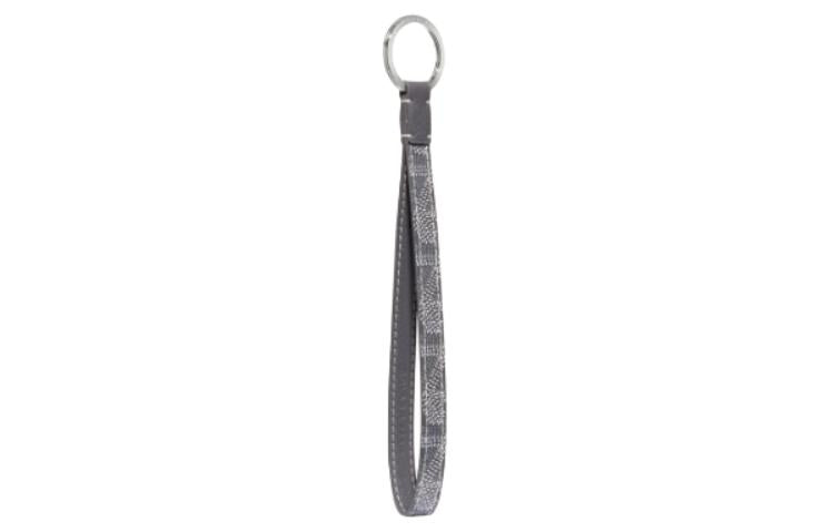 GOYARD Canvas With Calfskin Keychain Bag Accessory Unisex Gray