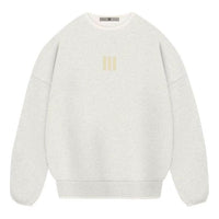adidas x Fear of God Athletics Crewneck Sweatshirt Asia Sizing 'Oatmeal' IS5320