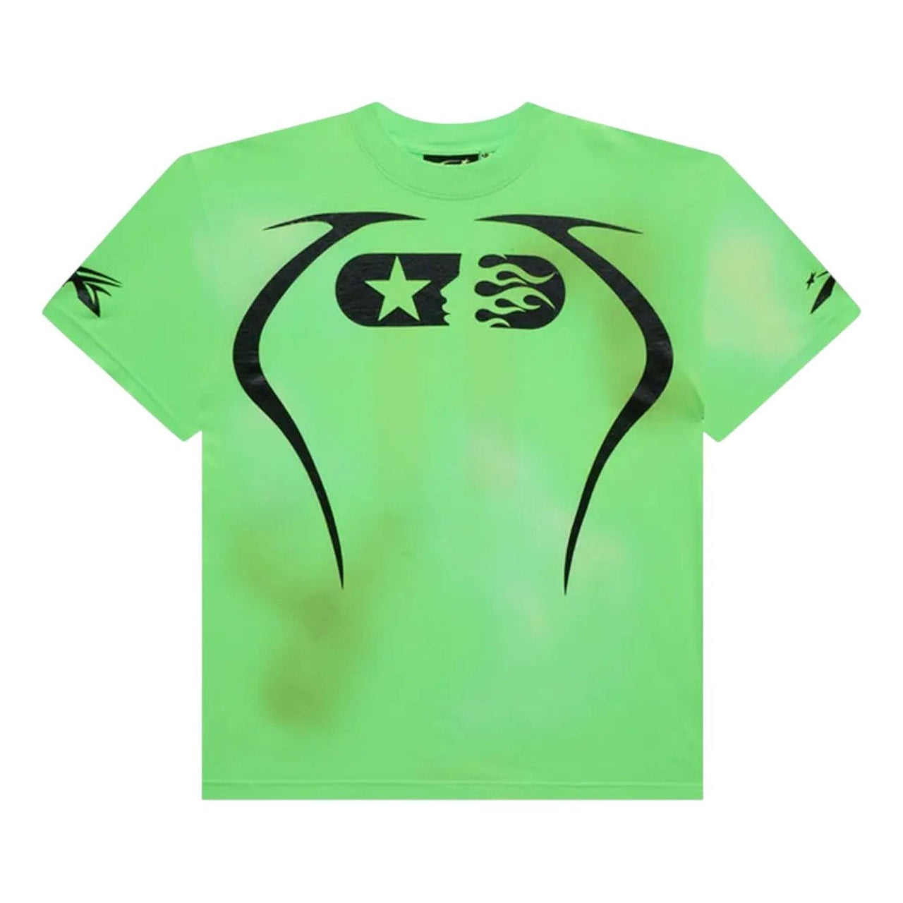 Hellstar Warm Up T-Shirt 'Neon Green' HS01TEE001-NEON