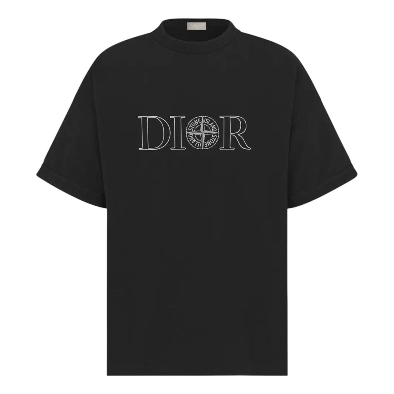 Dior x Stone Island T-Shirt 'Black' 493J638B0554-C980