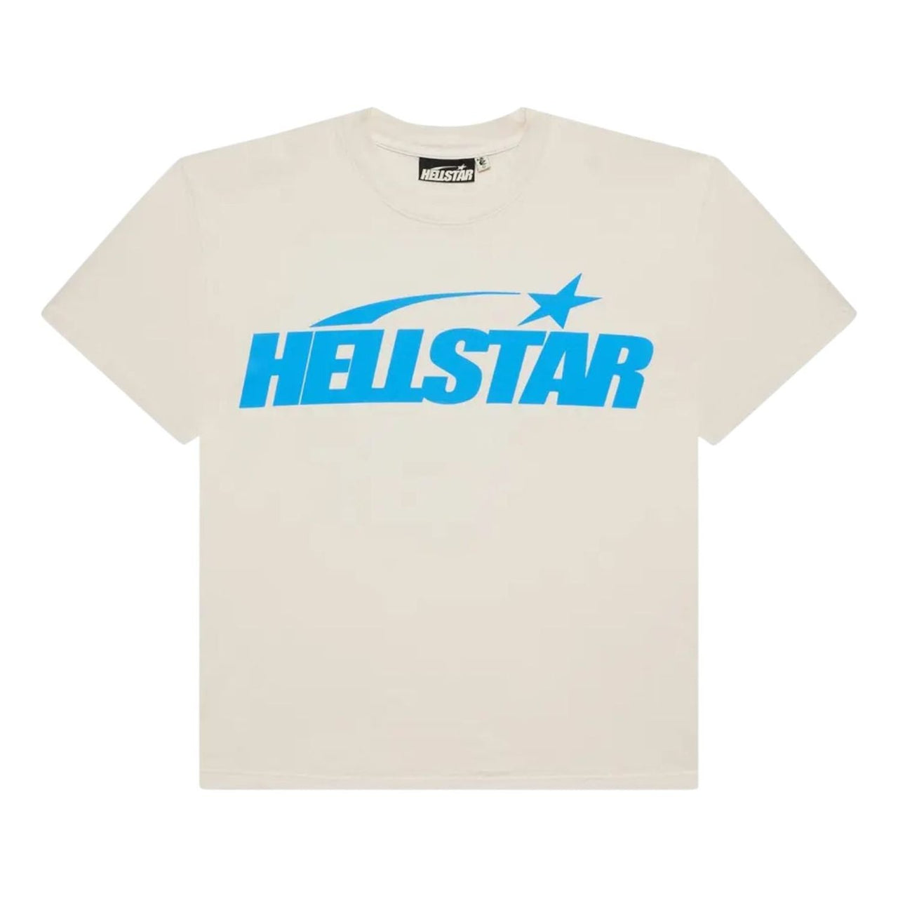 Hellstar Classic T-Shirt Regular Print 'White Blue' HSCC01TEE003-WHBL