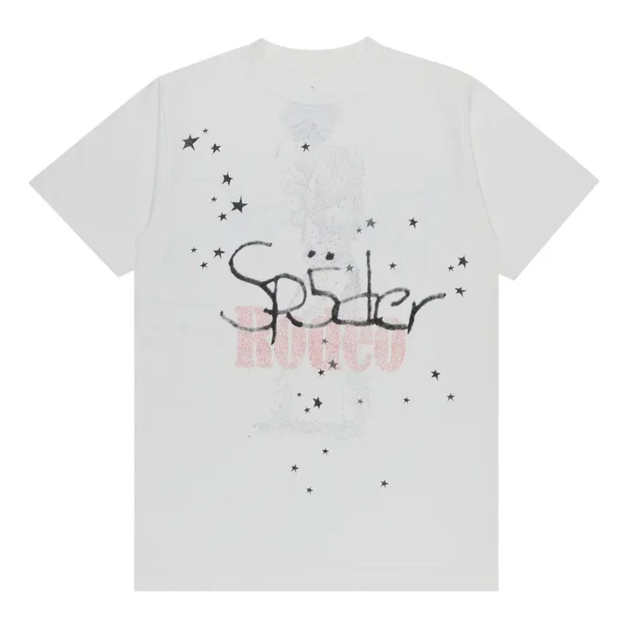 Sp5der x Cactus Jack by Travis Scott Days Before Rodeo Tee II 'White' TSSP-SS10-WHIT
