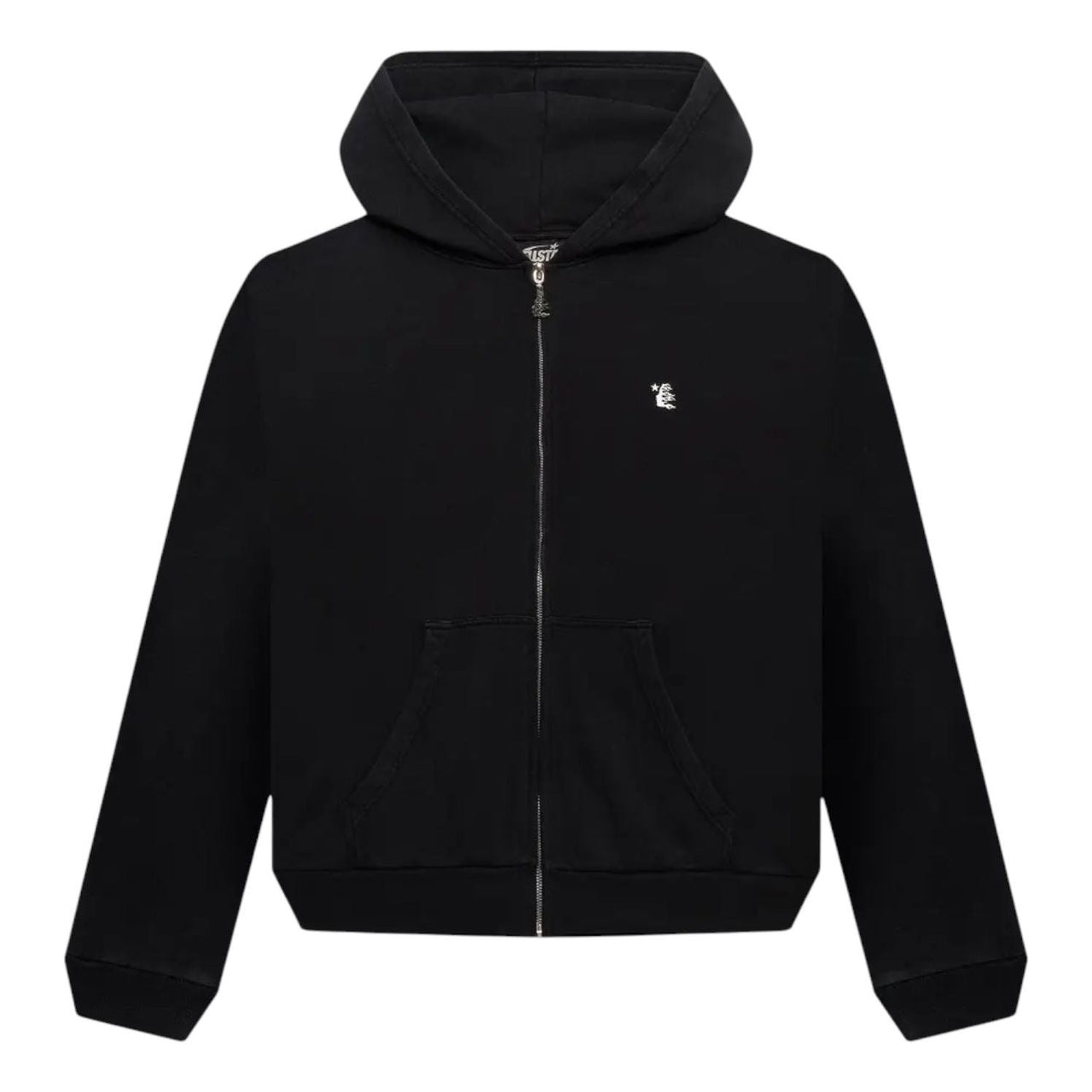 Hellstar Essentials Zip Up Hoodie 'Black' HS03ZIP002-BLAC