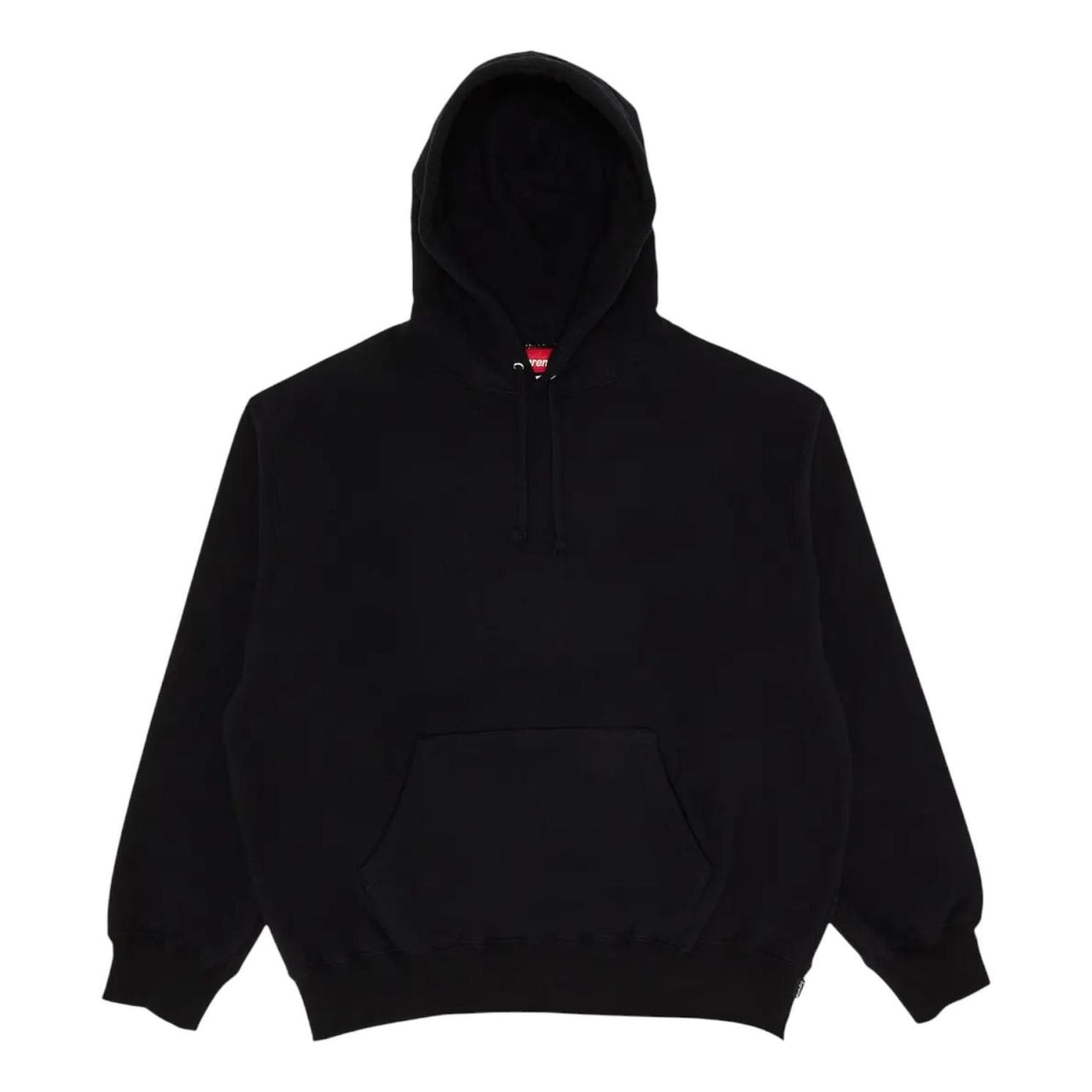 Supreme Satin Appliqué Hooded Sweatshirt FW24 'Black' FW24SW37-BLACK