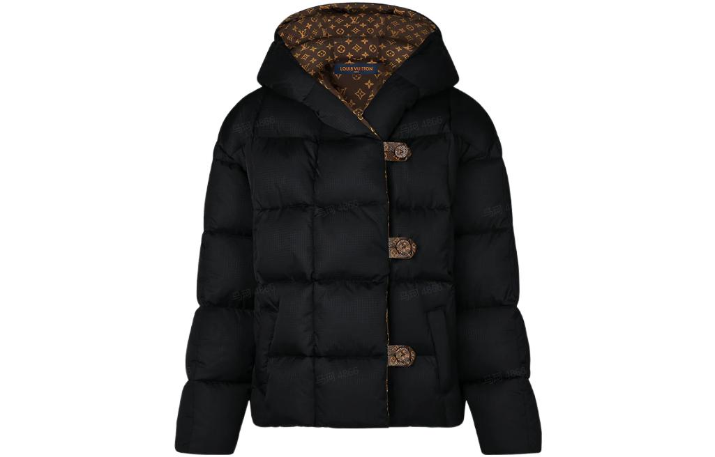 LOUIS VUITTON Long-Sleeved Pillow Puffer Jacket
