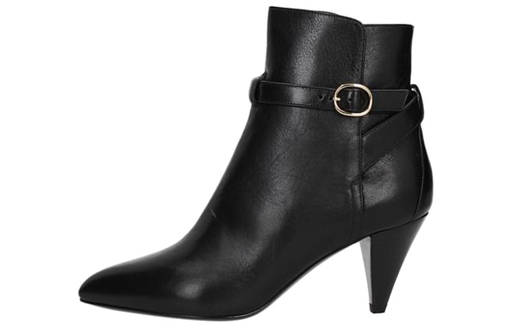 CELINE Ankle Boots Women's Black