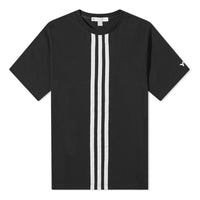 adidas Y-3 Center Front Stripes T-shirt 'Black White' HG6095