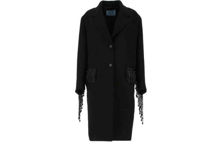PRADA Coats Women's Black