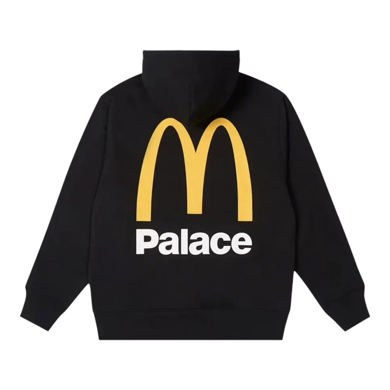 Palace x McDonald's Logo Hoodie 'Black' P25CS173