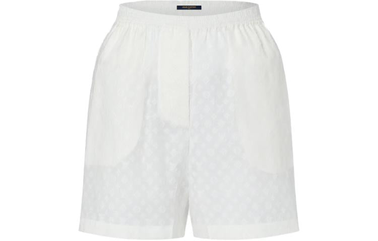 LOUIS VUITTON Monogram Fil Coupé Pajama Shorts